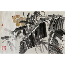 Korean painting auction Peoples Artist Li Zaixians emotional star towards the living room decoration