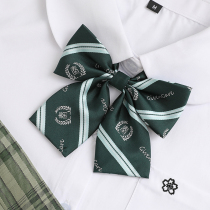 (Hard work)Qin Feng original student JK uniform shirt College wind bow bow tie collar flower woman accessories