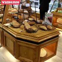 Yuchuang bakery promotion desk stacking cabinet Tasting table Cake shop end display cabinet shelf Bread shelf