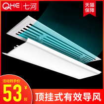 Qihe central air-conditioning windshield anti-direct blowing air-conditioning wind deflector office air-conditioning shield moon blocking cold air