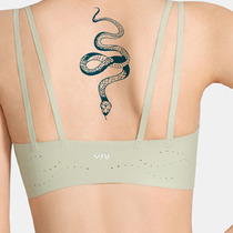 Snake herb tattoo stickers non-reflective lasting 15 days waterproof men and women simulation tattoos lifelike animals