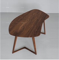 Nordic Pure Solid Wood Table Minimalist Desk Personality Bench Creativity Office Computer Desk Long Table Designer Furniture