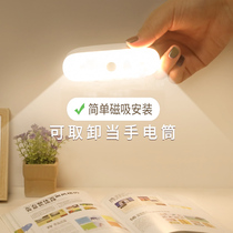 Cool dead lamp LED small lamp eye protection desk charging student dormitory bedroom bedside bedroom artifact magnet adsorption