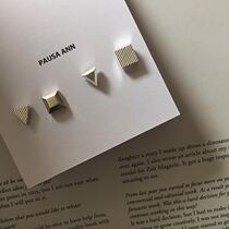 PAUSA ANN 2016 vol 2 JOJO Earring geometric stud earrings single price