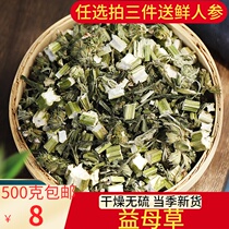 Motherwort 500g bulk powder female aunt standing flower conditioning soak feet Chinese herbal medicine