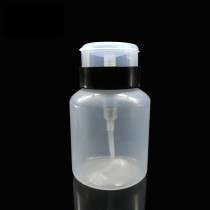 Nail tool set original nail polish bottle Press bottle with lock empty bottle Nail shop nail removal water bottle