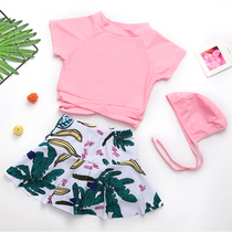 Korean ins children's swimsuit girls' split 3 girls' swimsuit children's 4 princess dress style 5 baby 6 year old swimsuit