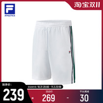 FILA Feila Huang Jingyu the same mens woven five-point pants 2021 spring new sports shorts tide