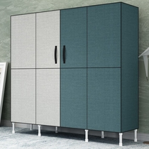Simple wardrobe steel pipe thickened reinforced cloth wardrobe fabric simple economical assembly wardrobe storage cabinet