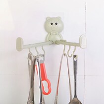 Storage hook childrens towel rack punch-free cartoon bathroom diaper cute creative incognito kindergarten shelf