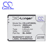 CameronSino Suitable for LG Optimus LTE III F260K Mobile Phone Battery BL-54SH BL-54