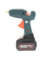 Great DEVON 5401 20V Charging lithium battery 5150 uses advertising to renovate the wireless hot melt adhesive gun