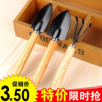 Nuriculture Tools gardening Three sets of varieties Flowers Small Shovels Small Rakes Potted Gardening Supplies Garden Art Tools