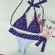 Clearance (no refund) dyed sexy womens bikini swimsuit set B cup 2504