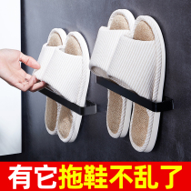 Toilet drying shoe rack bathing wall wall hanging bathroom shoes artifact shoes storage wall hanging wall hanging toilet