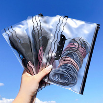 Korean head rope net red Hairband female headdress ins Mori hair rope tie hair rubber band Simple small hair accessories