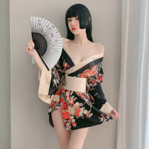 Sex underwear Sexy pajamas Kimono passion suit Uniform temptation Perspective transparent cute clothes Midnight charm