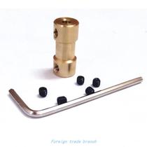 1PC D9 L20 Brass Coupling ID 2-6mm N20 Motor Connector