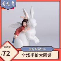 Nordic small ornaments Home decorations Children girls room decoration Desktop decoration Cartoon doll characters cute