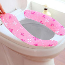 Cute toilet stickers stickers Toilet stickers thickened cushion Toilet cover accessories Waterproof washers All-season universal mats