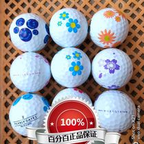 Quality assurance new second-hand golf printing ball 2-3 layer ball golf second-hand ball long distance ball