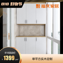  Fuqing whole house custom wardrobe cloakroom open wardrobe overall design custom walk-in simple and modern