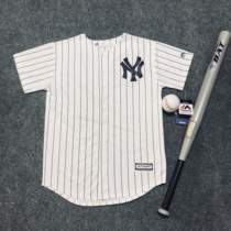 MLB Yankees Spring and Autumn Coats Short Sleeve Jersey Couple Parent-Child Dress American Tide Street Dance Performance Baseball Clothing