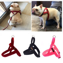 Bago Traced Bass Strap Bow Traction Rope Pet Dog Strap Dog Strap