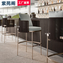 Nordic Bar Chair Golden Coffee Coffee Club Creatively Outdoor Leisure Light Bar Bar