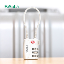 Customs lock lever luggage luggage tsa password lock key carrier travel suitcase anti-theft mini padlock
