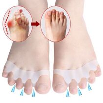 Foot Fingertips Correction Children on medicine Breathable O-Type Leg Silicone Anti-Wear Movement Small Toe Valgus can be worn in shoes