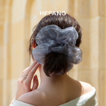 HEFANG He Fang jewelry Starlight Yarn Yarn Hairband girl fluffy large tie hair ponytail Cole coeles headdress