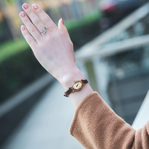 Julih watch female simple temperament retro exquisite small Dial Square 2021 New quartz summer womens watch