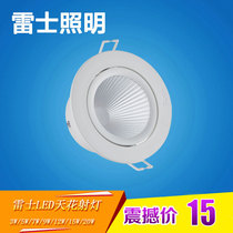 Rex Lighting LED living room bedroom ceiling spotlight COB light source NLED1183 1185 1187 1189