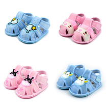 Baby toddler shoes 0-6-12 months men and women baby Summer cloth shoes soft soled shoes newborn toddler sandals summer