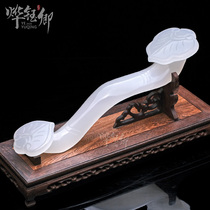 Lucky decoration Jade Ruyi Jade Chinese living room gift housewarming new home opening gift Jade Ruyi decoration