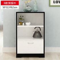  Small cupboard for teacups books living room storage household sofa side cabinet locker nightstand living room narrow and high