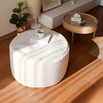 MRLAZY Lamb Velvet Lazy Sofa Single Oversized Round Stool Bedroom Balcony Reclining Comfort Light Luxury Net Red Recliner