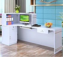 Cashier Mobile phone repair desk Workbench Business front desk Information desk Hotel counter reception desk Corner bar table