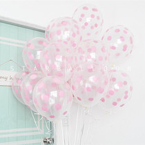  Polka dot dot 12 inch 30cm printing printing balloon imported from South Korea thickened birthday wedding
