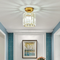 Aisle lights corridor lights balcony Crystal modern simple creative personality entrance porch lights into the home small ceiling lamps