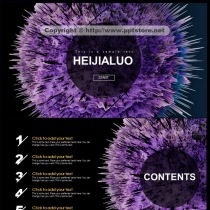 (Blast Technology) Oil Brilliant Creative Visual Brand Summary Atmospheric Template Corporate Culture Planning ppt