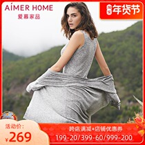 New Ailing Home Appliances Lady Medium Thick Knitted Cardigan Two Home Set AH430281