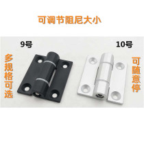 Any stop torque force flip flap hinge hinge damping adjustable with buffer folding stop adjustable hinge