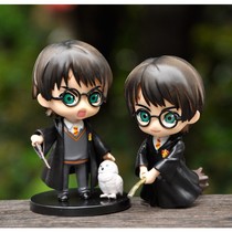 Counter Q version of Harry Potter magic blind box Hermione Ron hand model doll cake decoration decoration