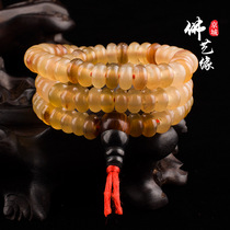 Natural permeable scallopers corner Buddha beads 108 Hidden Tablets Prayer Beads Abacus Beads Sepal Beads Hand Strings Bracelet Prose