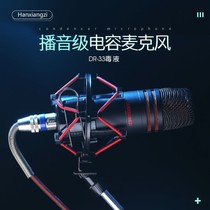 Han Xiangzi DR-33 professional condenser microphone Anchor recording live microphone