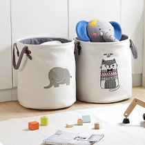 Fabric dirty clothes bucket dirty clothes storage bucket dirty clothes basket sorting storage bucket childrens toys storage bucket
