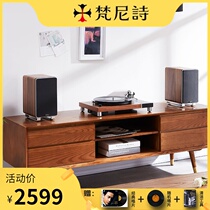 Vanni professional fever grade LP vinyl record player MORE phonograph active speaker record player