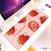 Cute Girls Thickened Oversize Mouse Pads Home Desk Face Pads Game Electric Race Big Keyboard Pads